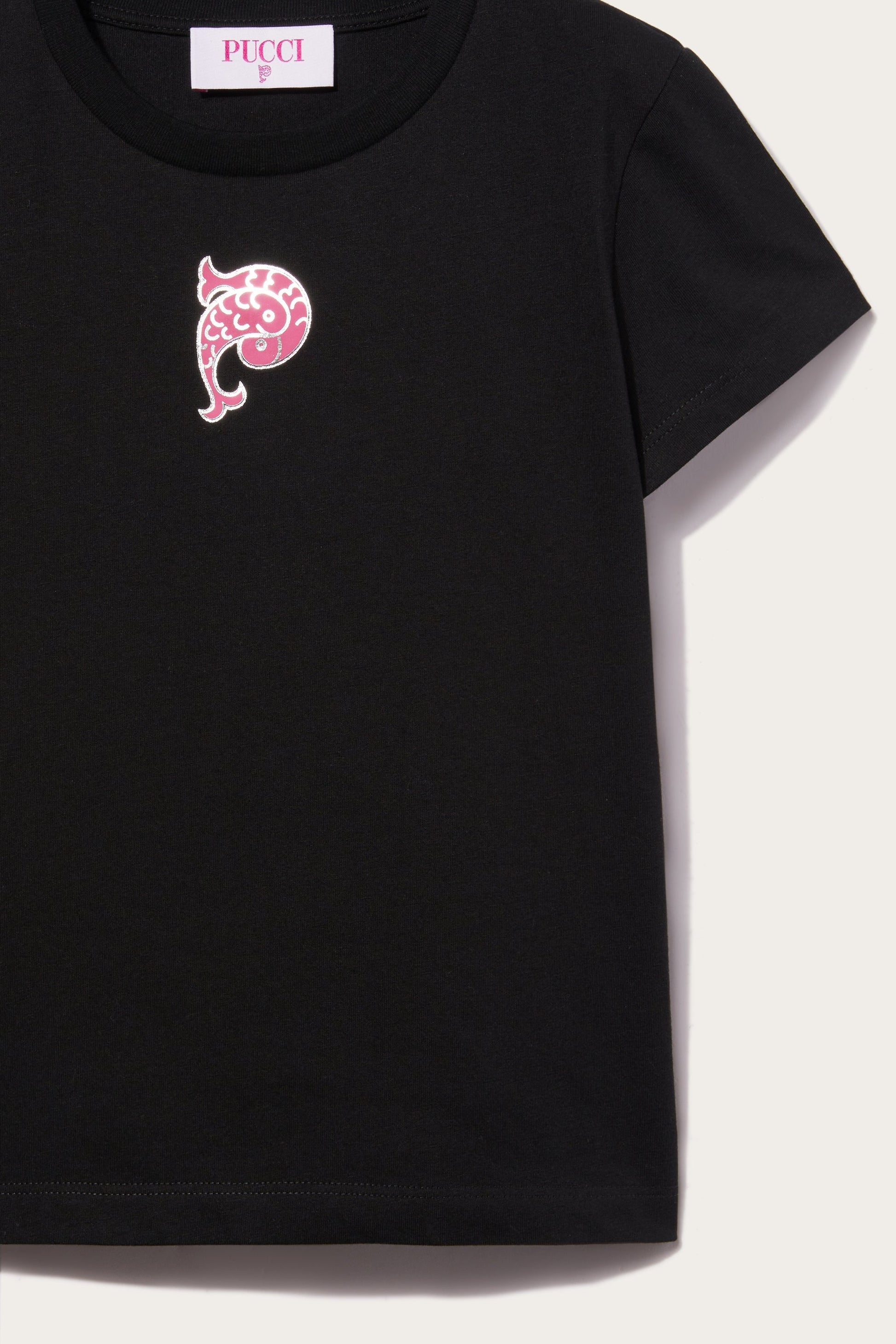 Logo-Print T-Shirt View 3 - Pucci