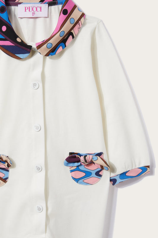 Vivara-Print Babygrow Set View 3 - Pucci