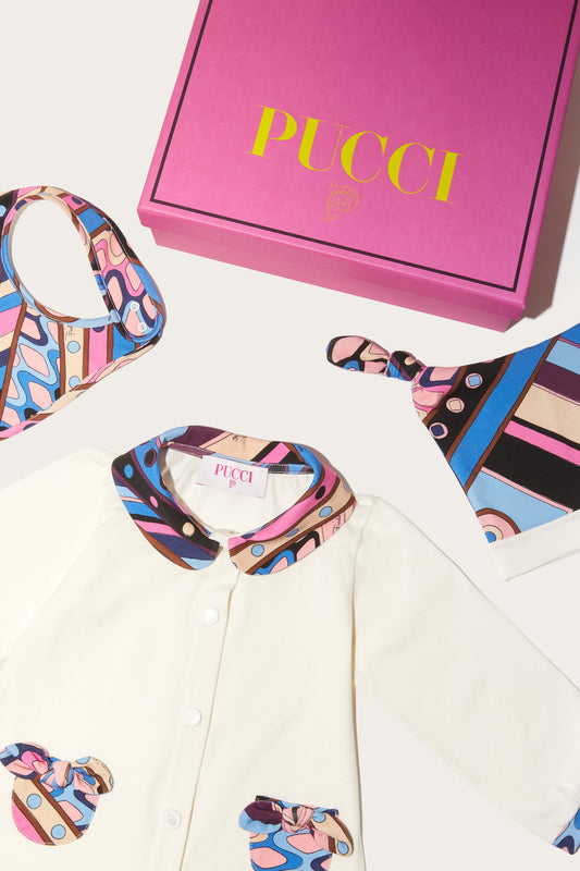 Vivara-Print Babygrow Set View 4 - Pucci