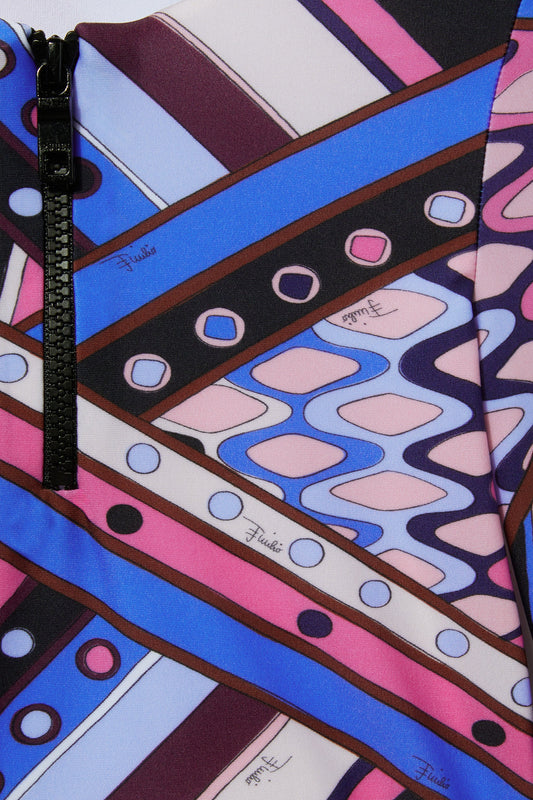 Vivara-Print Swimsuit View 3 - Pucci