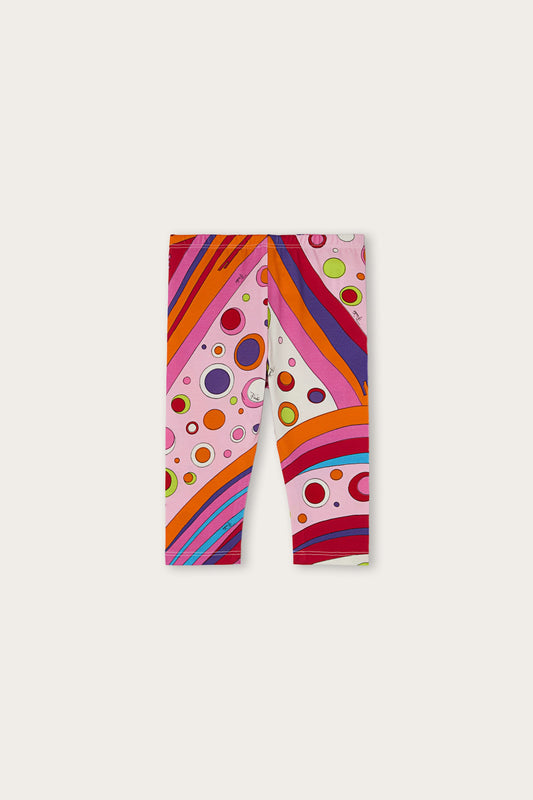 Leggings in Stampa Fontane