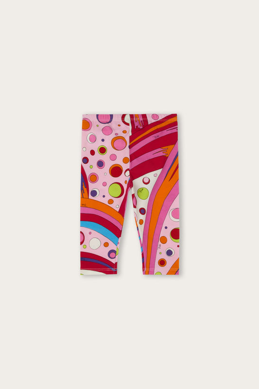 Leggings in Stampa Fontane