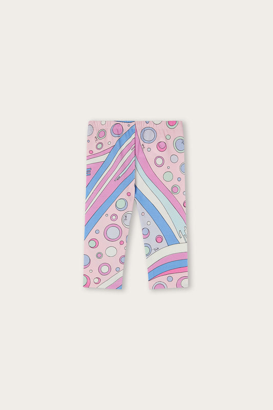 Leggings in Stampa Fontane