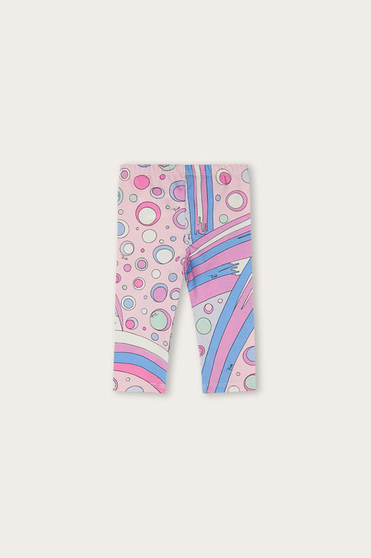 Leggings in Stampa Fontane