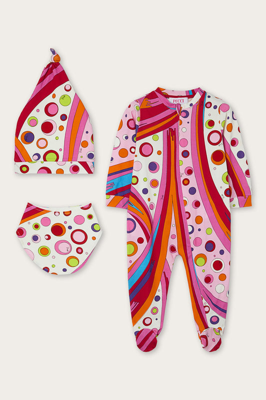 Maternity Set con Stampa Fontane
